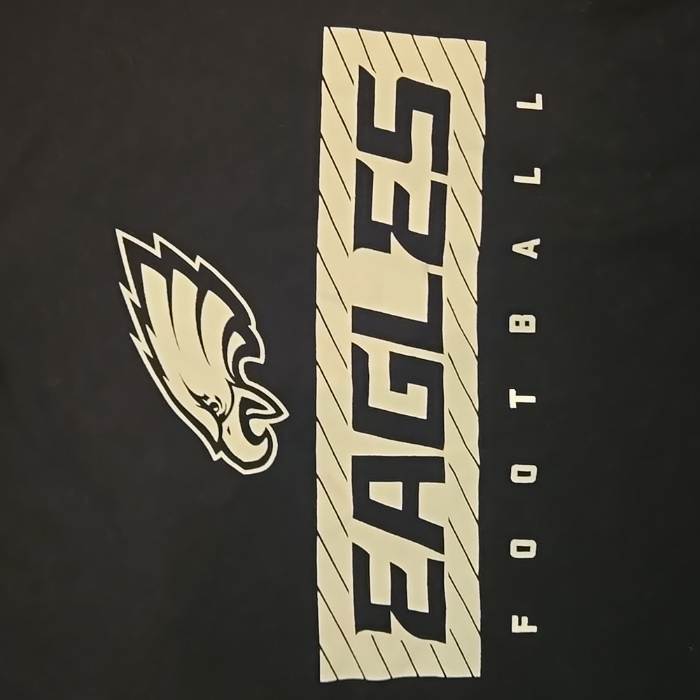 Nike EaglesBlack Sideline Team Issue Football Tee Sz L - Picture 4 of 7